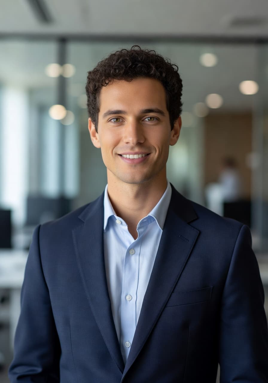 LinkedIn AI headshot created with SelfAI – AI Photo Studio