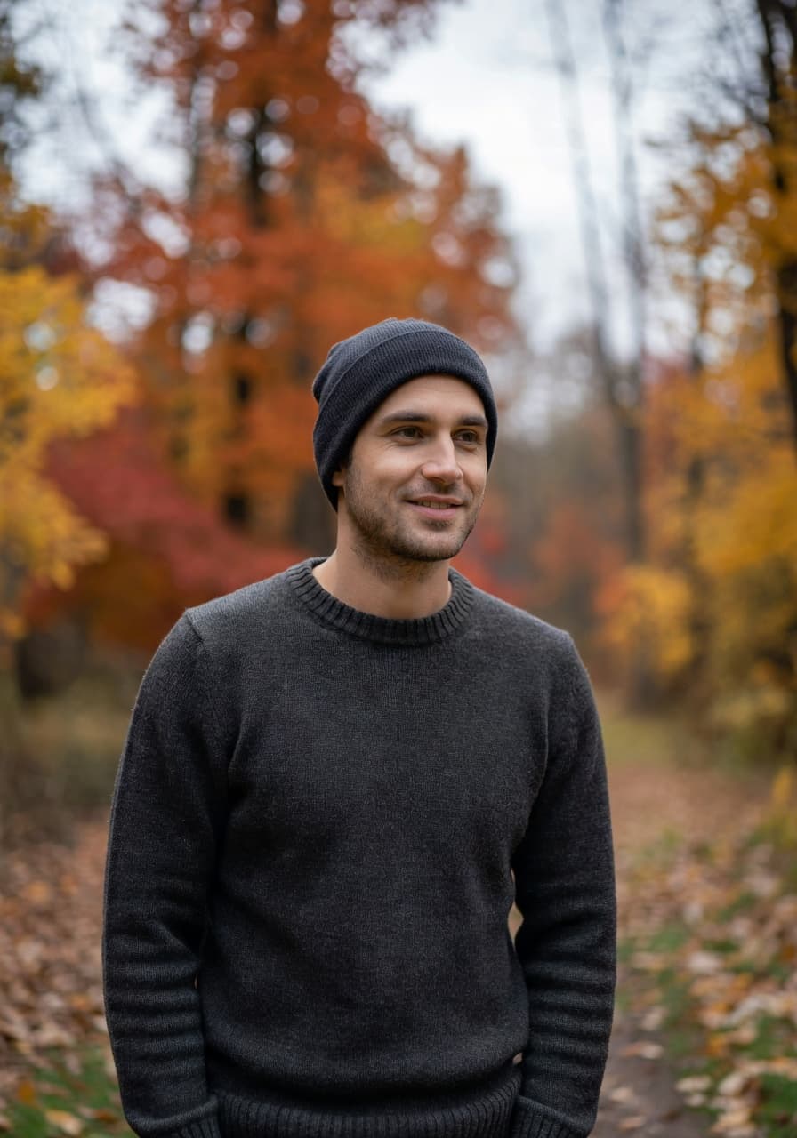 Outdoor lifestyle portrait created with SelfAI – AI Photo Studio